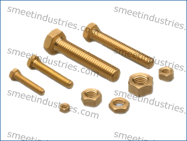  Brass Bolts & Nuts